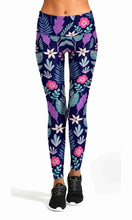 Load image into Gallery viewer, Spring flower leaf workout yoga pants - Shopping ing
