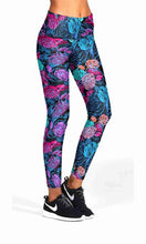 Load image into Gallery viewer, Rose garden workout yoga pants - Shopping ing
