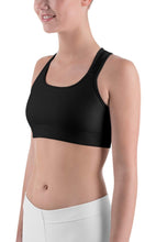 Load image into Gallery viewer, Black color sports bra - Shopping ing
