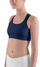 Load image into Gallery viewer, Navy color sports bra - Shopping ing
